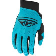 Перчатки женские FLY RACING WOMEN'S PRO LITE голубые/черные (2020)